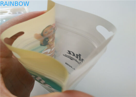 Buttom 마감 초본 향 완벽한 지퍼 물개를 가진 포장 사진 요판 인쇄