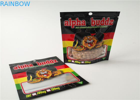 레늄 - Closable 지퍼를 가진 코뿔소 증강 인자 초본 향 포장 광택이 없는 끝마무리