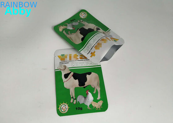 로고에 의하여 주문을 받아서 만들어지는 애완 동물 먹이 주머니, 동물을 위한 Gree 색깔 식품 포장 부대