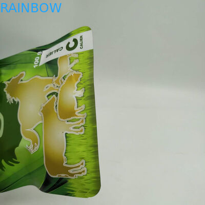 인쇄 색깔은 닭/오리/암소 식품 포장을 위한 주머니를 위로 서 있습니다