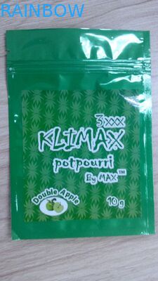 포장하는 냄새 증거 초본 향, 식품 포장을 위한 플라스틱 지퍼 부대