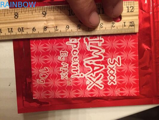 포장하는 냄새 증거 초본 향, 식품 포장을 위한 플라스틱 지퍼 부대