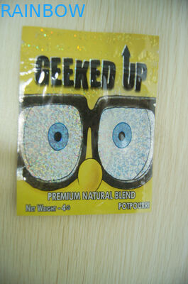 포장하는 호박색 잎 초본 향, 안전 3 옆 물개 주머니 4g