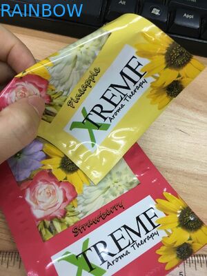 포장하는 CBD 꽃 초본 향, 8개의 색깔을 가진 의학 알루미늄 호일 부대