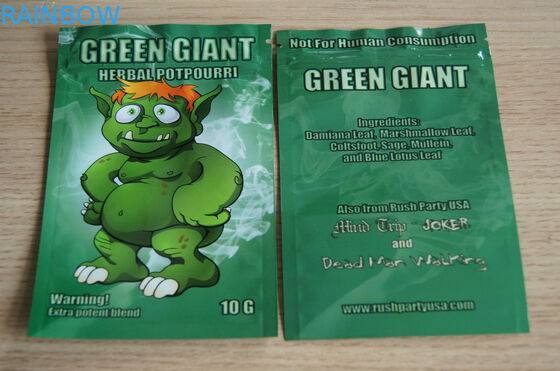 담배 허가를 위한 재상할 수 있는 주문 로고를 포장하는 명확한 정면 초본 향