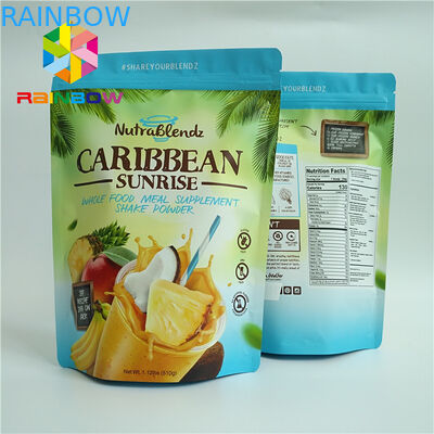 광택 있는 박판으로 만들어진 알루미늄 호일은 설탕 굽기 과자를 위한 100mircon를 자루에 넣습니다