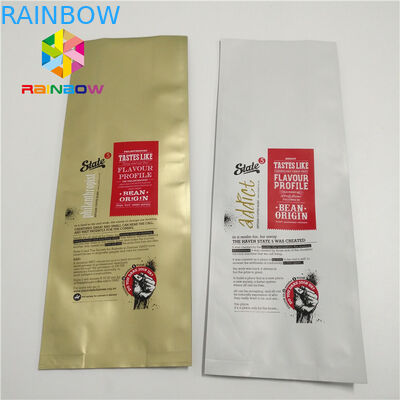 포장하는 큰 크기 플라스틱 주머니, 벨브 쿼드 물개 측을 가진 알루미늄 호일 부대