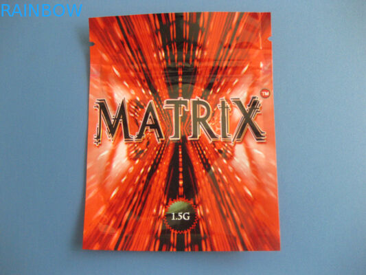 3 Ipper 정상 손잡이를 가진 옆 물개 주머니 Mylar 포일 물자를 인쇄하는 Ravure