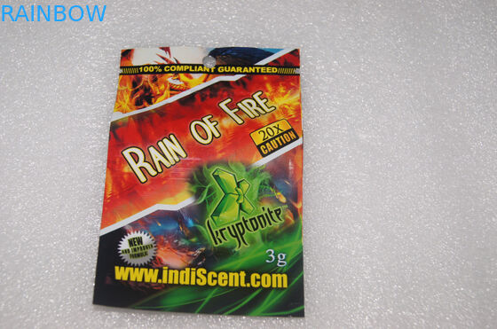 3 Ipper 정상 손잡이를 가진 옆 물개 주머니 Mylar 포일 물자를 인쇄하는 Ravure