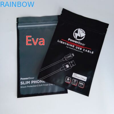 USB 벽 차 충전기 포장을 위한 거는 구멍 플라스틱에 의하여 밀봉되는 부대