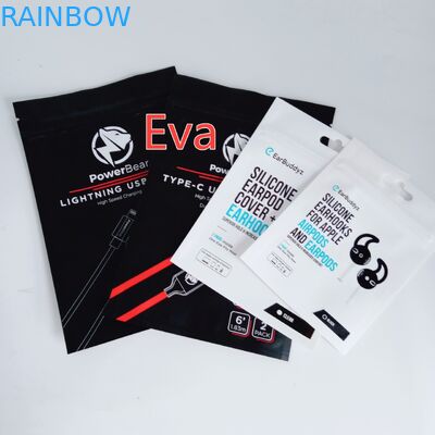 소성 물질 Zip 물개는 유로 거는 구멍으로 취급하는 사진 요판 인쇄 표면을 자루에 넣습니다