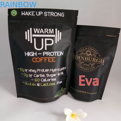 명확한 FDA에 의하여 찬성된 티백 포장은은 주둥이 꼭지를 가진 부대를 위로 서 있습니다