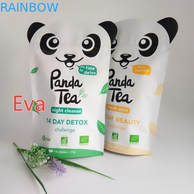 Resealable 지퍼는 위로 자루에 넣습니다 동물 먹이 포장을 위한 편평한 바닥을 서 있습니다