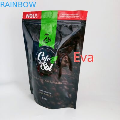 은 플라스틱은 커피 차 분말 포장을 위해 비독성 주머니 부대 500g를 위로 서 있습니다