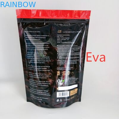 은 플라스틱은 커피 차 분말 포장을 위해 비독성 주머니 부대 500g를 위로 서 있습니다