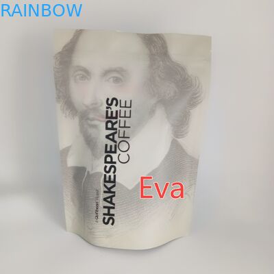 은 플라스틱은 커피 차 분말 포장을 위해 비독성 주머니 부대 500g를 위로 서 있습니다