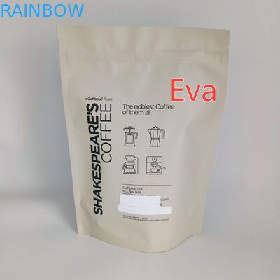 은 플라스틱은 커피 차 분말 포장을 위해 비독성 주머니 부대 500g를 위로 서 있습니다