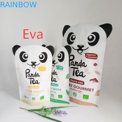 은 플라스틱은 커피 차 분말 포장을 위해 비독성 주머니 부대 500g를 위로 서 있습니다