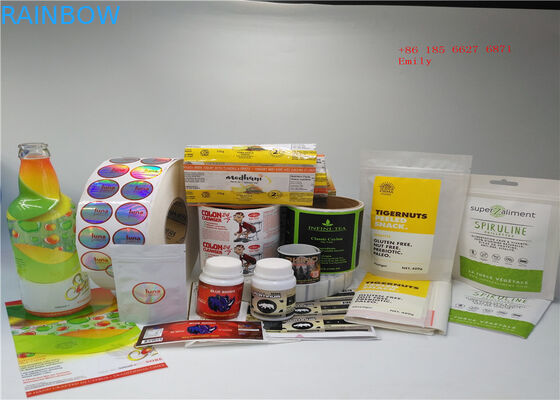 접착성 방수 3D 수축 소매 상표