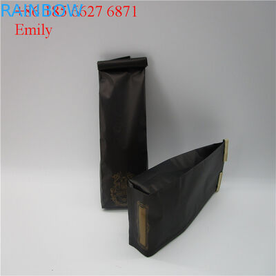 일방통행 벨브 가스를 제거를 가진 250g 500g를 포장하는 포일 주머니를 지퍼로 잠그십시오