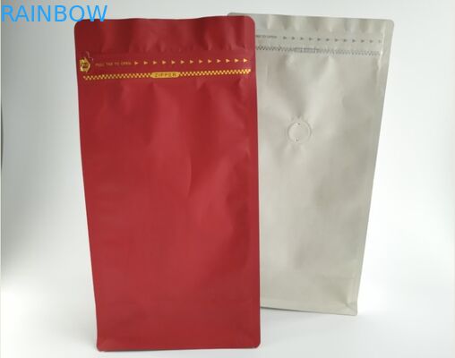 지플락 걸림새 구멍은 커피 차를 위한 습기에 대하여 주머니 좋은 장벽을 위로 서 있습니다