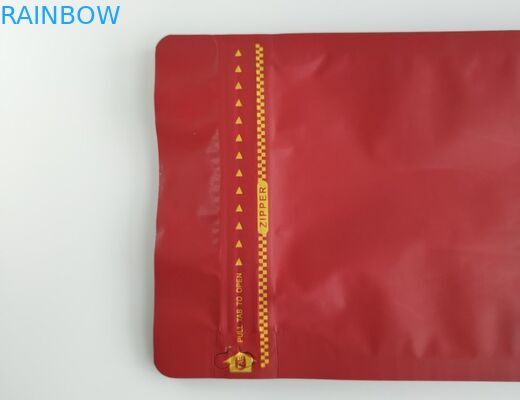 지플락 걸림새 구멍은 커피 차를 위한 습기에 대하여 주머니 좋은 장벽을 위로 서 있습니다