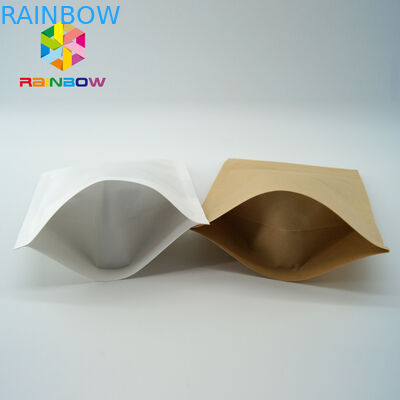 개인 소형 간식 식품 포장 팝콘용 맞춤형 브라운 크래프트 종이