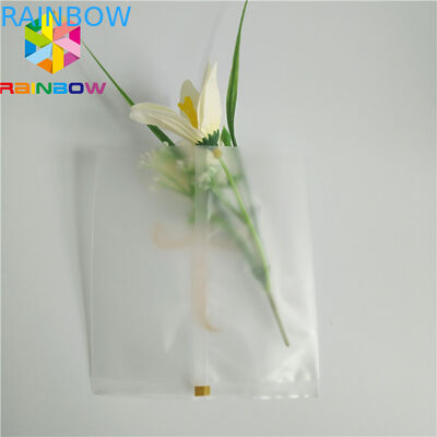 자기 접착식 간식 가방 포장, 다중 응용 투명한 플라스틱 가방