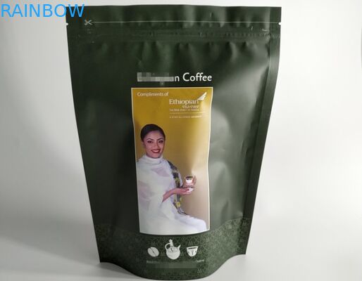 벨브를 가진 지퍼 최고 바다표범 어업을 포장하는 박판으로 만들어진 주문 플라스틱 주머니