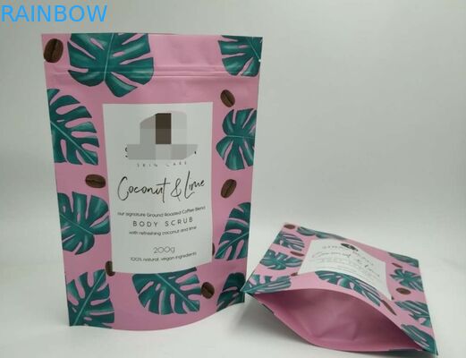 다른 크기 알루미늄 호일은 MOPP/VMPET/PE 물자를 가진 주머니를 위로 서 있습니다