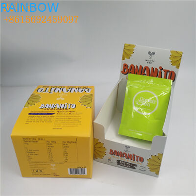 선반 소매 카운터 디스플레이를 위한 유선판 맞춤 인쇄 종이 상자