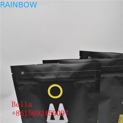 포일에 의하여 일렬로 세워지는 Kraft 종이 1회분의 커피 봉지 재상할 수 있는 주문을 받아서 만들어진 간격