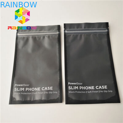 인쇄된 소성 물질 관례는 휴대전화 케이스를 위한 주머니를 위로 서 있습니다