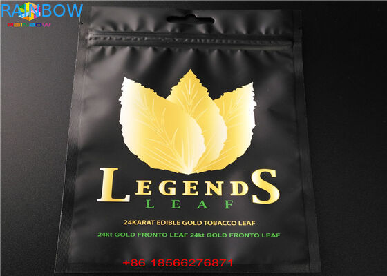 알루미늄 호일은 최고 Ziplock로 밀봉된 3 측을 포장하는 플라스틱 주머니를 자루에 넣습니다