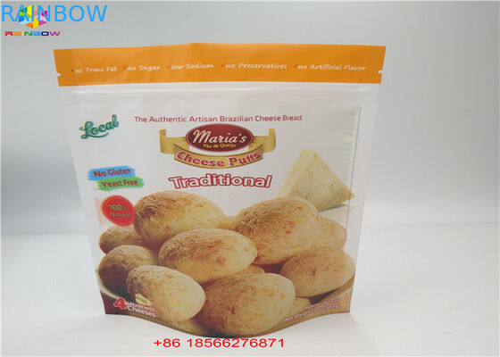 알루미늄 호일은 최고 Ziplock로 밀봉된 3 측을 포장하는 플라스틱 주머니를 자루에 넣습니다