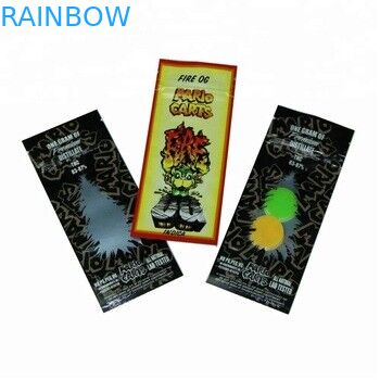 관례에 의하여 인쇄된 Mylar는 부대를 포장하는 CBD Vape 카트리지를 Vape 탱크를 위한 소형 지퍼 부대 자루에 넣습니다