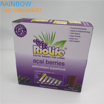 주문 인쇄지 상자 초콜릿을 위한 포장 마분지 반대 전시 상자