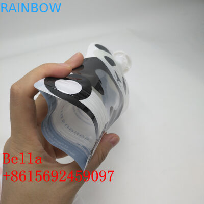 음료 음료 물 스프웃 봉지 포장 사용자 지정 로고 봉지 열 밀폐