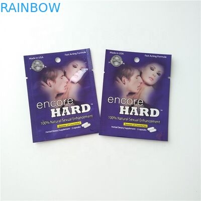 CMYK 색깔 포일 주머니 부대 Mylar 주머니를 포장하는 포장 알약 캡슐