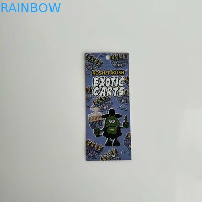 Ziplock를 가진 손수레 금 끝 Mylar 이국적인 부대를 포장하는 재사용할 수 있는 플라스틱 주머니