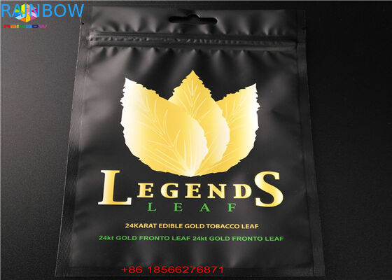 광택이 없는 완성되는 홀로그램 포일 Zip 자물쇠 부대 가면 화장용 표본 편평한 주머니