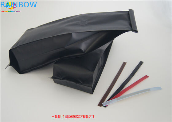 광택 있는 은은 주머니 알루미늄 호일 포장 부대 명확한 소성 물질을 위로 서 있습니다