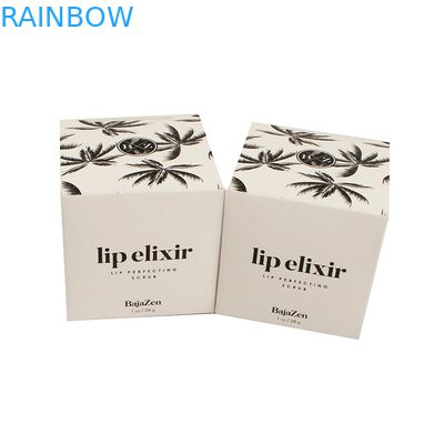 판지 관례는 종이상자 화장품에 의하여 돋을새김된 포장 SGS 승인을 인쇄했습니다