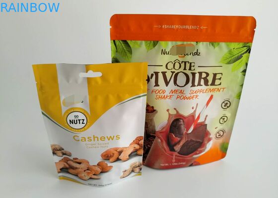 유기 Chia는 지퍼를 가진 식사 과자 식품 포장 부대 사진 요판 인쇄를 씨를 뿌립니다