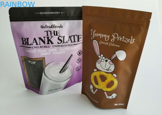 주문 Sealable 비닐 봉투 사진 요판 인쇄를 포장하는 주머니 맛있은 과자를 위로 서 있으십시오