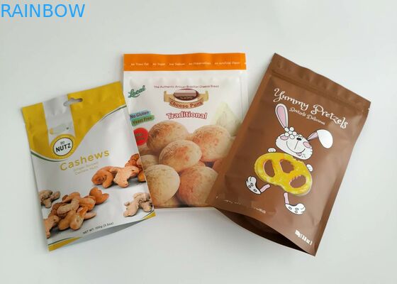 물고기 밥을 위한 말린 식품 포장 부대 알루미늄 플라스틱 지퍼 정상은 향미료를 씨를 뿌립니다