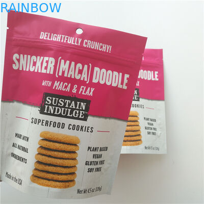 SGS 감자 칩/건빵을 위한 주문 로고 Mylar Doypack를 포장하는 플라스틱 식사 부대