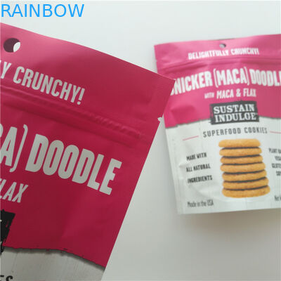 SGS 감자 칩/건빵을 위한 주문 로고 Mylar Doypack를 포장하는 플라스틱 식사 부대