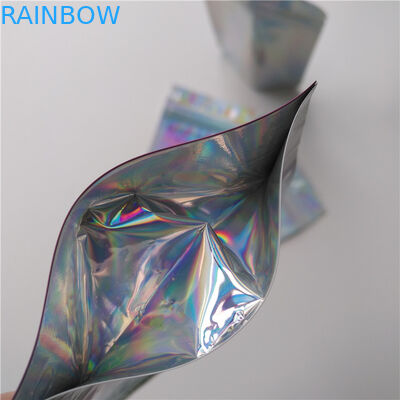 플라스틱 음식 커피 식용 자필 메이크업 부대 투명한 홀로그램 부대