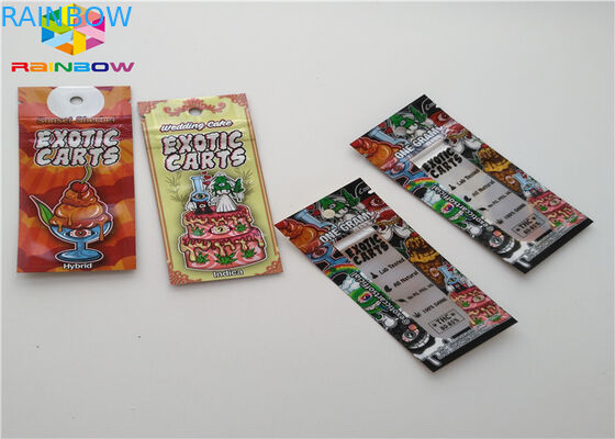 눈물 노치를 가진 알루미늄 호일 Zip 자물쇠 비닐 봉투 식품 포장 주머니 주문 크기